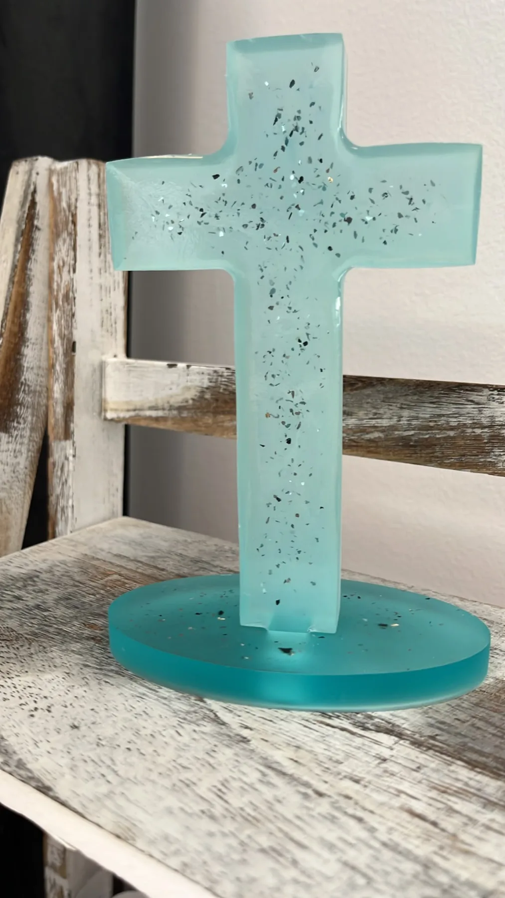 Cruce Mint Frost cu Pulbere de Stele