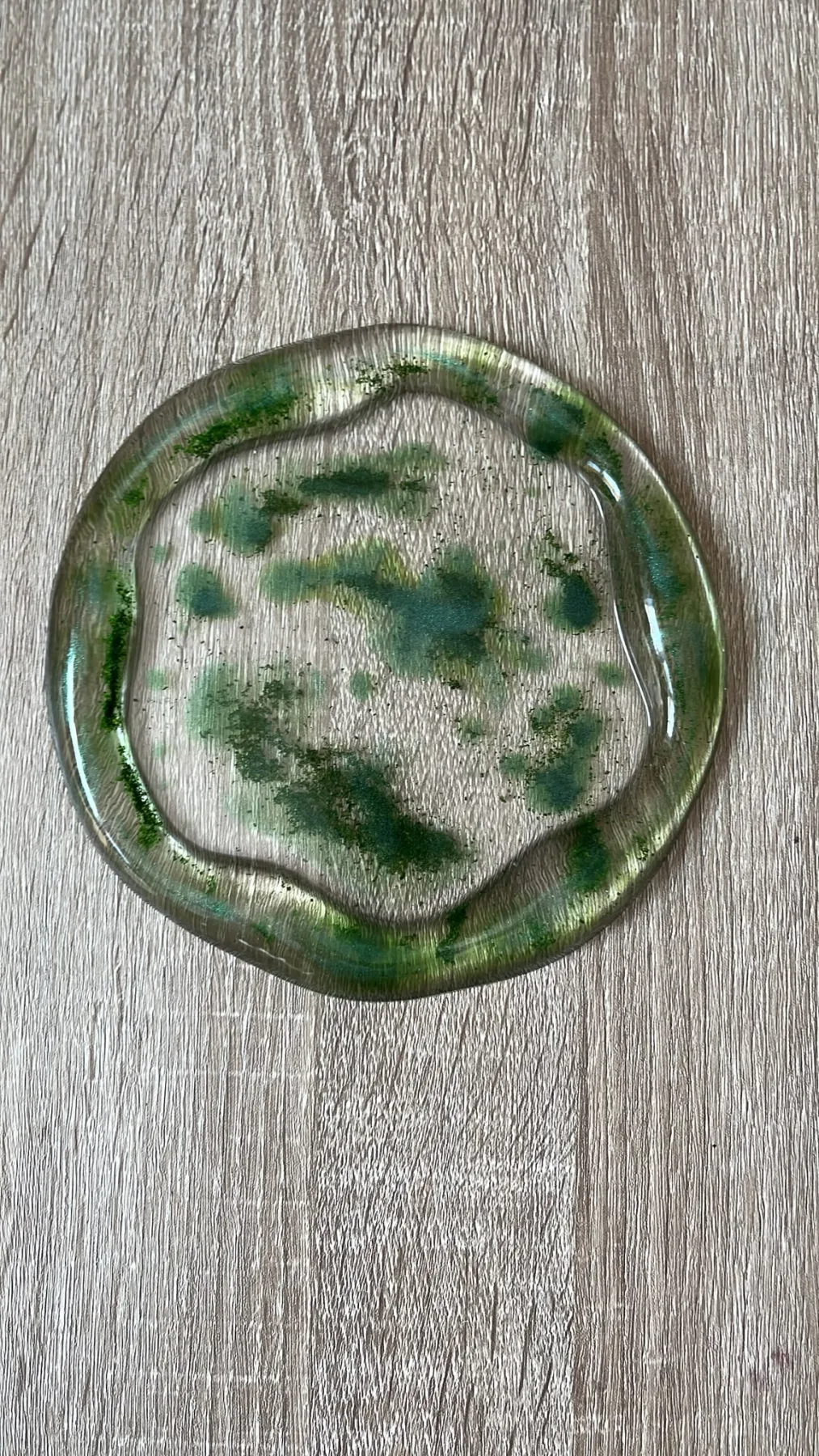 Platou Rotund Botanic Verde